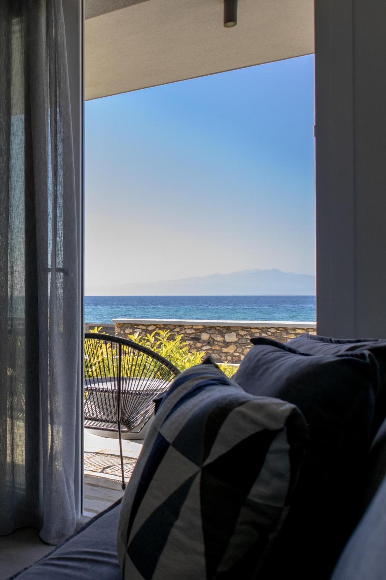 Olive & Sea Luxury Suites Skala Sotiros Bagian luar foto