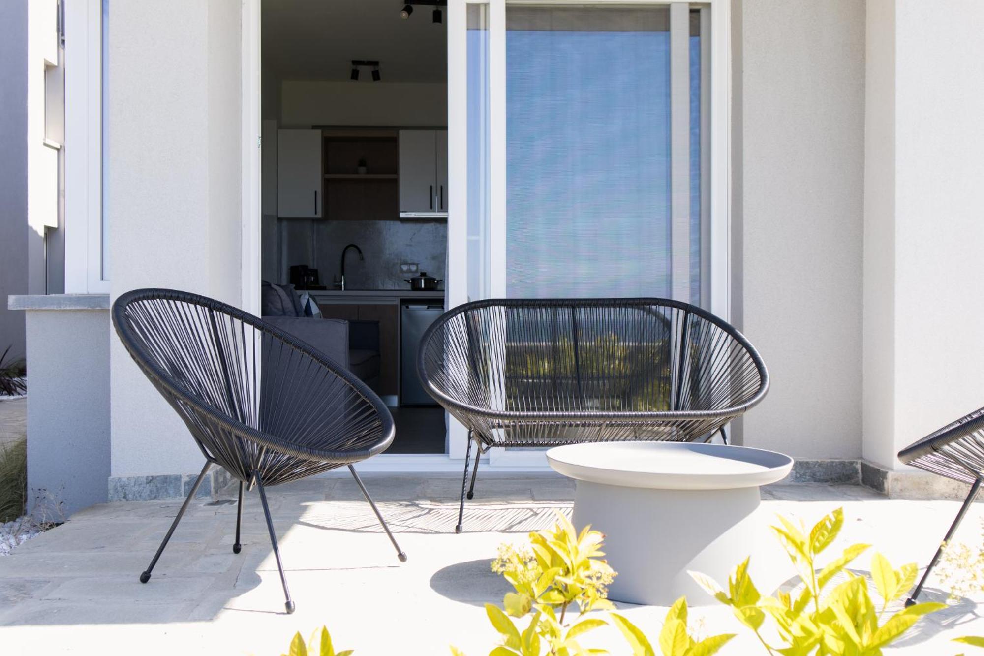 Olive & Sea Luxury Suites Skala Sotiros Bagian luar foto