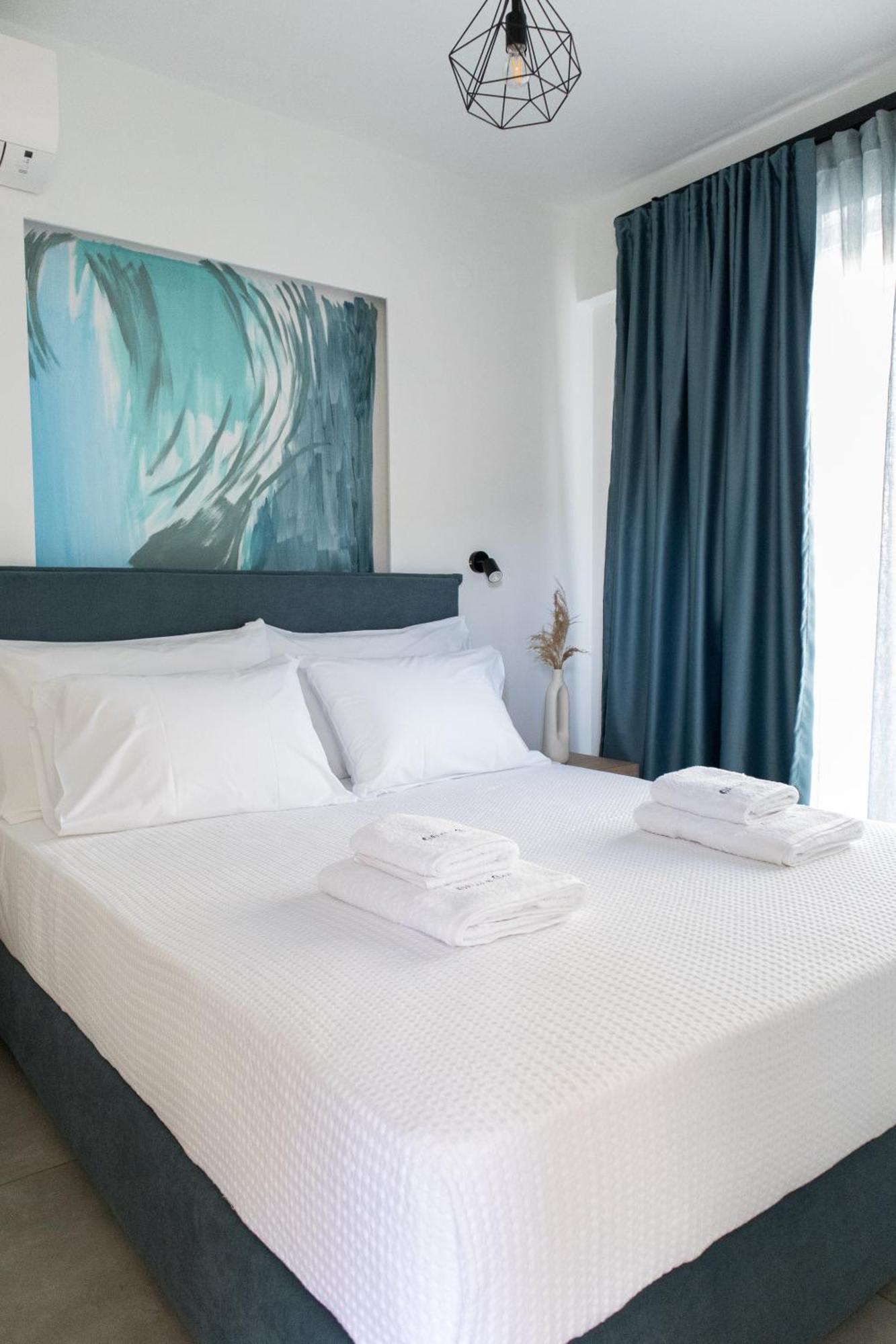 Olive & Sea Luxury Suites Skala Sotiros Bagian luar foto