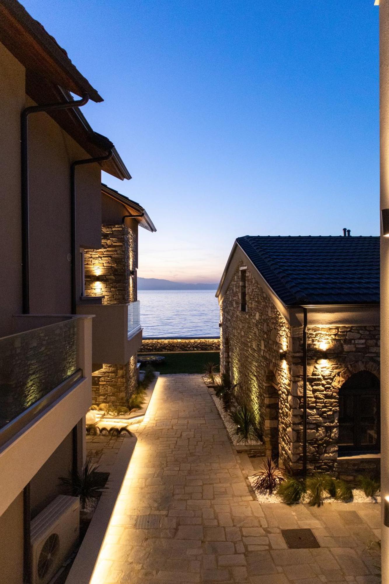 Olive & Sea Luxury Suites Skala Sotiros Bagian luar foto